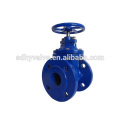 Hot sale gate valve: OS&Y flange connection cast iron metal sealed stem gate valve pn16 solenoid valve actuator 24v